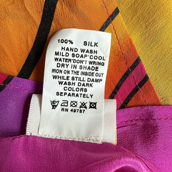 GOTTEX one piece vintage swimsuit & matching cover up, size 8, EUC - Picture 12 of 14